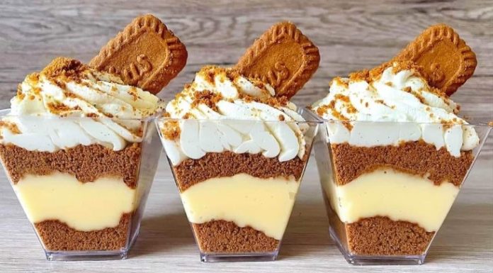 Lotus Biscoff Dessert Cups