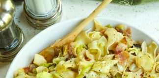 Haluski (Cabbage and Noodles)