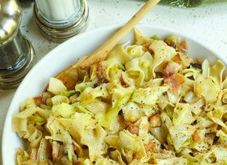 Haluski (Cabbage and Noodles)