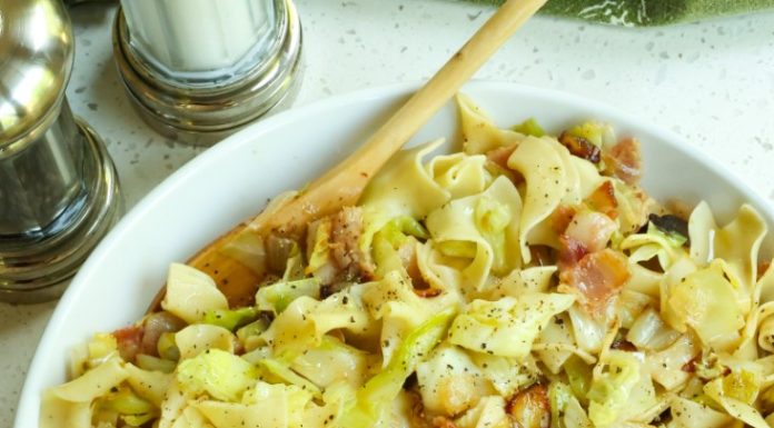 Haluski (Cabbage and Noodles)