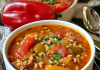 Savor the Comfort of Home: Easy Stuffed Pepper Soup Everyone Will Love!