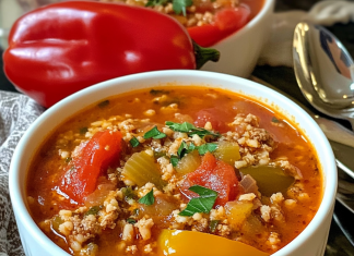 Savor the Comfort of Home: Easy Stuffed Pepper Soup Everyone Will Love!