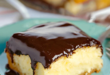 Dive into Decadence: This Boston Cream Poke Cake Will Blow Your Mind!