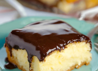 Dive into Decadence: This Boston Cream Poke Cake Will Blow Your Mind!