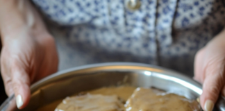 Treat Yourself to a Deliciously Filling Hamburger Steak with Creamy Country Gravy!