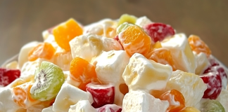 Transform Your Gatherings with a Refreshing Ambrosia Marshmallow Fruit Salad!