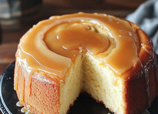 This Salted Caramel Kentucky Butter Cake Will Become Your New Favorite Dessert!