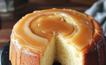 This Salted Caramel Kentucky Butter Cake Will Become Your New Favorite Dessert!