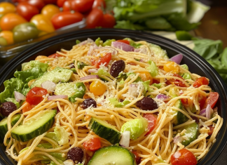 Dive into Flavor: This California Spaghetti Salad Is a Must-Try!