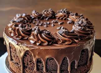 Experience Chocolate Heaven with This Mouthwatering Depletion Cake and Frosting