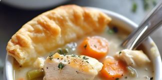 Slow Cooker Chicken Pot Pie Soup