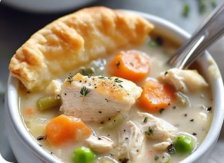 Slow Cooker Chicken Pot Pie Soup