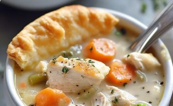 Slow Cooker Chicken Pot Pie Soup