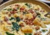 Soup from Olive Garden called Zuppa Toscana