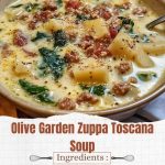 Soup from Olive Garden called Zuppa Toscana
