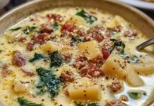 Soup from Olive Garden called Zuppa Toscana