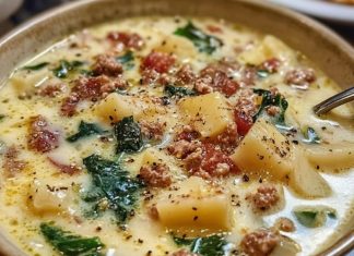 Soup from Olive Garden called Zuppa Toscana