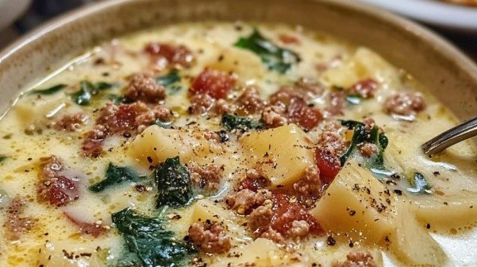 Soup from Olive Garden called Zuppa Toscana