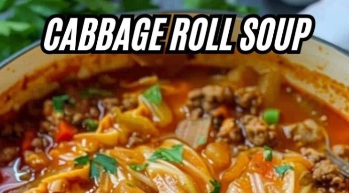 Comfort Food at Its Finest: Hearty Beef and Cabbage Soup
