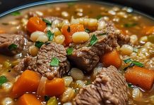 Hearty Beef and Barley Soup