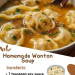 Homemade Wonton Soup Recipe