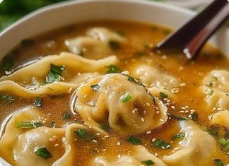 Homemade Wonton Soup Recipe