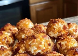 Carb bacon cheddar mini cheese balls