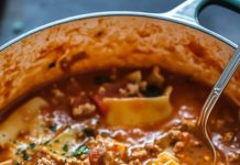 This soup is so good, it will make you forget about regular lasagna.