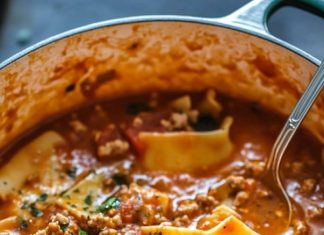 This soup is so good, it will make you forget about regular lasagna.