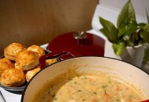 Soup with Chicken and Vegetables