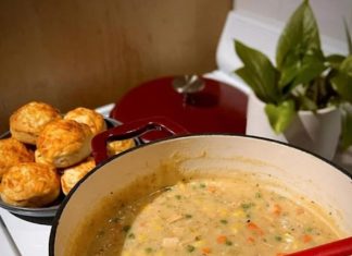 Soup with Chicken and Vegetables