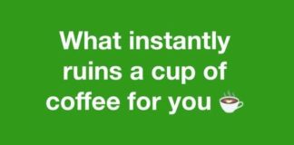 Nobody messes with my coffee