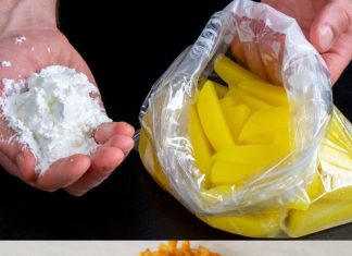 Trick to make crispy fries without a drop of oil