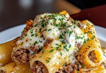 Creamy Alfredo Lasagna Soup Recipe