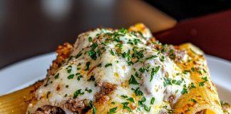 Creamy Alfredo Lasagna Soup Recipe