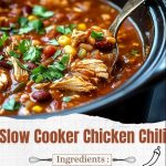 Slow Cooker Chicken Chili