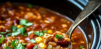Slow Cooker Chicken Chili