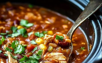 Slow Cooker Chicken Chili
