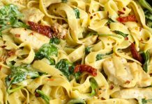 Tuscan Chicken Pasta