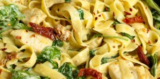 Tuscan Chicken Pasta