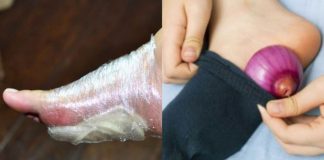 What happens when you sleep with onion in your socks