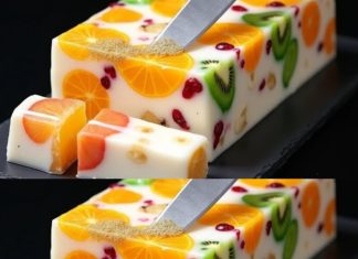 Milk and Fruit Dessert: A 5-Minute, Healthy, and Gelatin-Free Treat