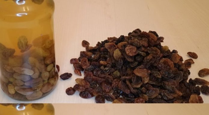Soak Raisins in Water, Drink the Liquid, and Be Grateful for the Results