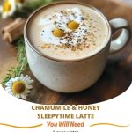 Chamomile & Honey Sleepytime Latte: A Cozy Nighttime Drink