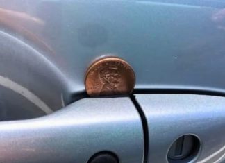 If You See a Penny in Your Car Door Handle, This is What It Might Mean