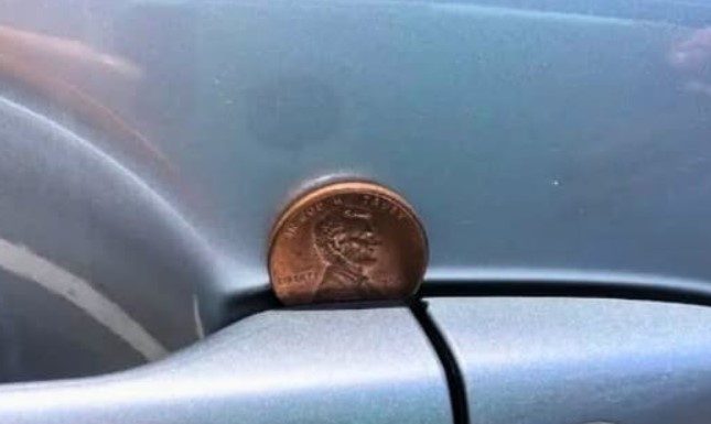 If You See a Penny in Your Car Door Handle, This is What It Might Mean