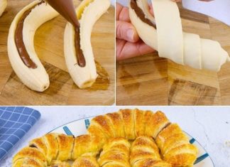 Banana and Hazelnut Chocolate Puff Pastry Rolls: A Flaky, Gooey, and Irresistible Treat!