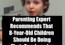 Parenting Expert Says That 8-Year-Old Children Should Be Able to Do Their Own Laundry
