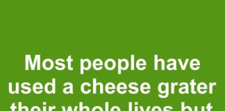 I Have Been in the Dark: Unveiling the Hidden Potential of the Cheese Grater