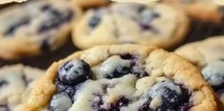 Blueberry Cheesecake Cookies: Soft, Sweet & Bursting with Flavor!